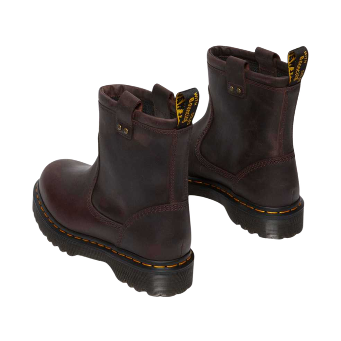 Dr. Martens Men's Anistone Lo Leather Biker Boots – LA004