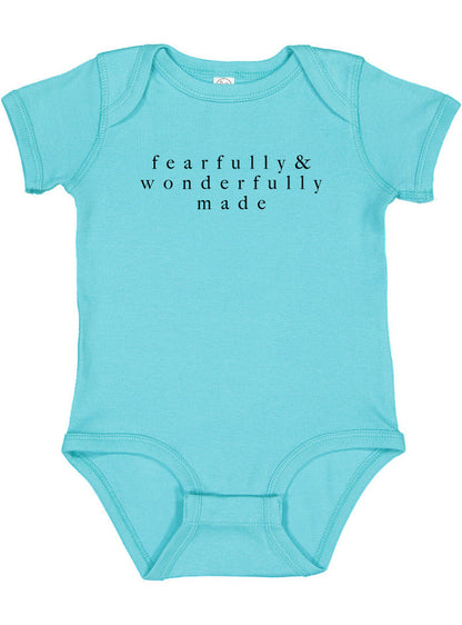 FEARFULLY & WONDERFULLY MADE - BODYSUIT