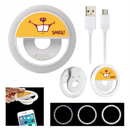 Goldy Smile! LED Selfie Ring Light