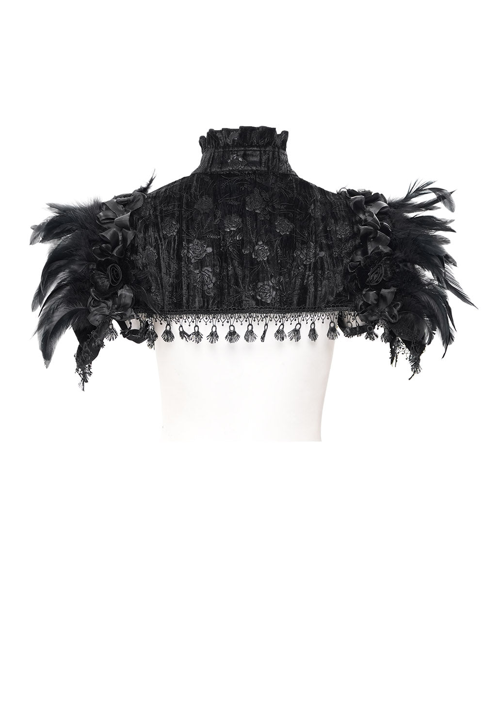Crow Hollows Feathered Capelet