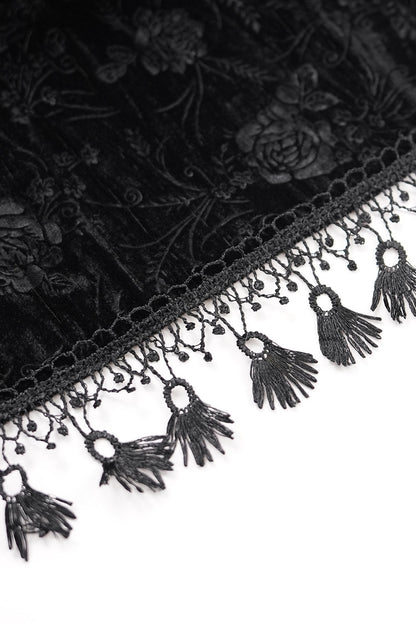 Crow Hollows Feathered Capelet