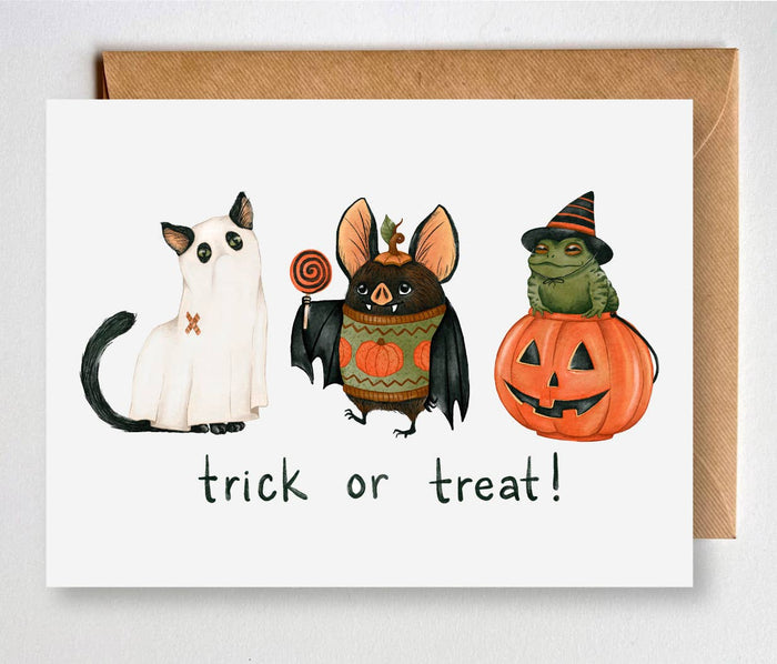 Greeting Card - Trick or Treat