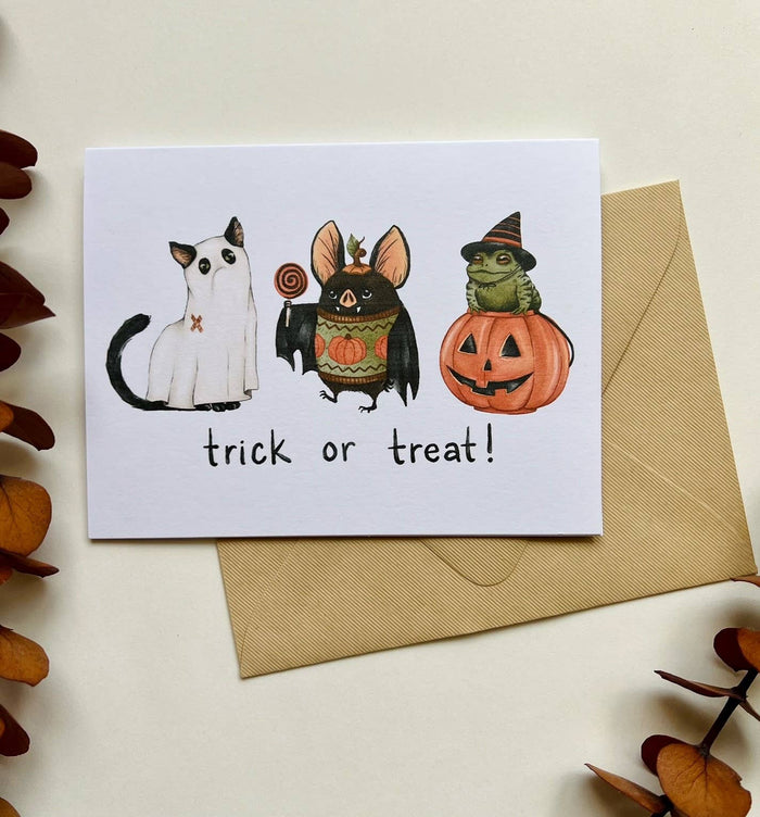 Greeting Card - Trick or Treat
