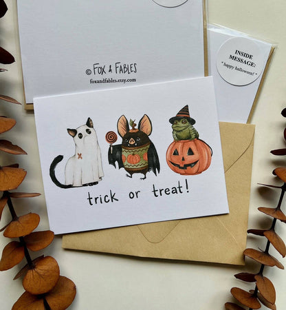 Greeting Card - Trick or Treat
