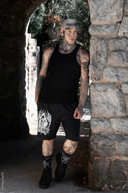Angel of Death Sweat Shorts [Unisex]