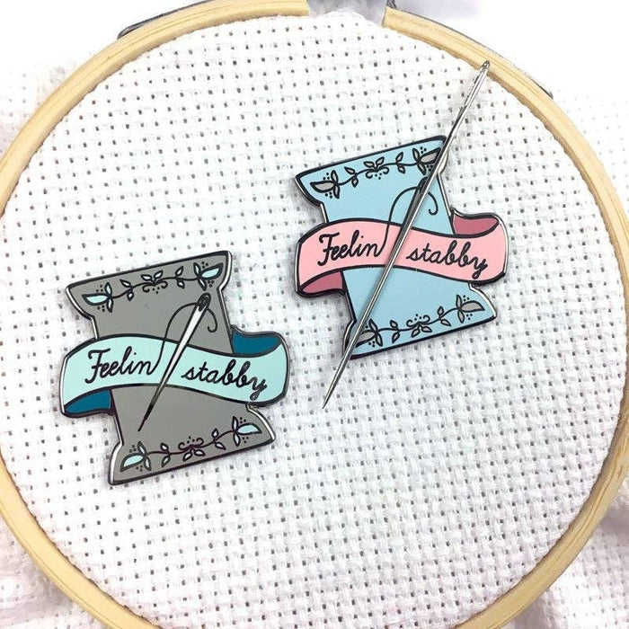 Hard Enamel Feeling Stabby Exclusive Magnetic Needle Minder