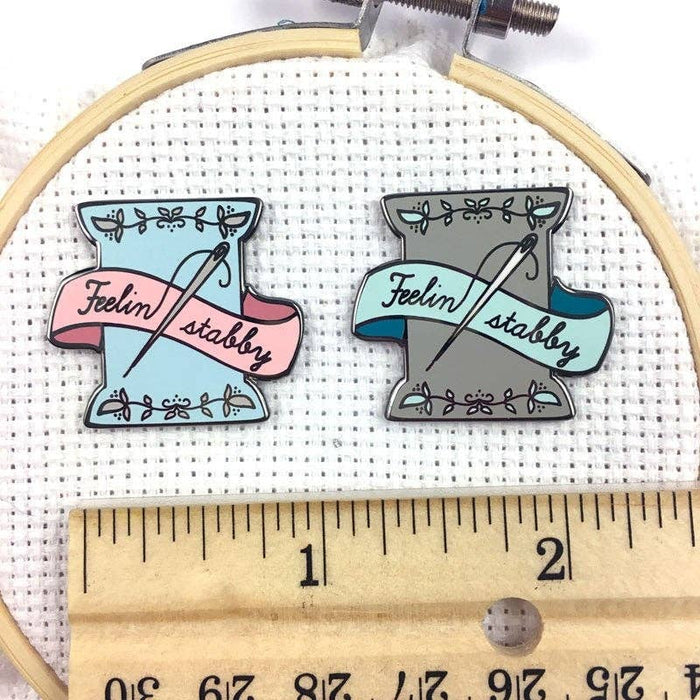 Hard Enamel Feeling Stabby Exclusive Magnetic Needle Minder