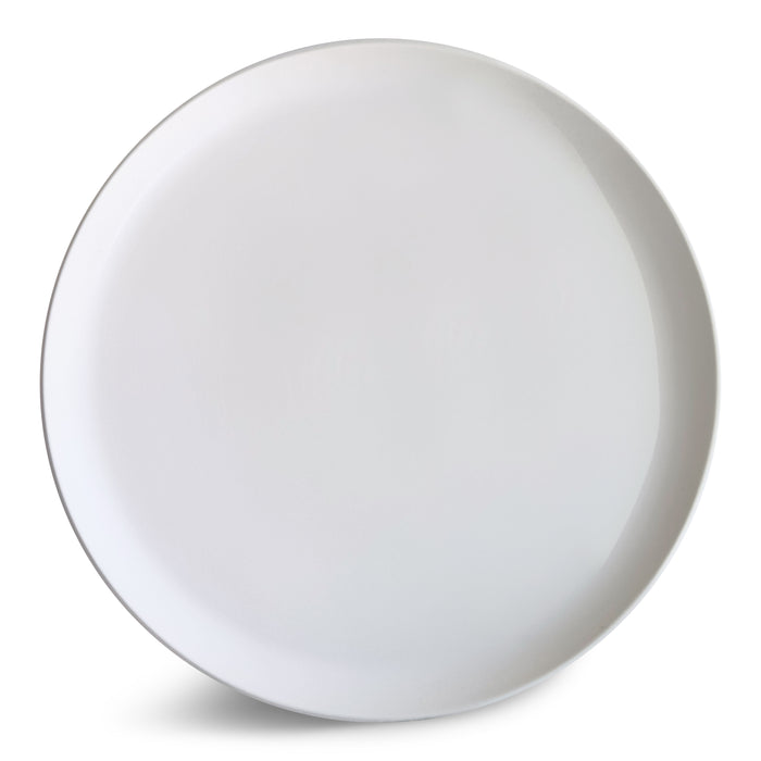 Il Mio Tavolo oversized dinner plate, Coconut Cream glaze