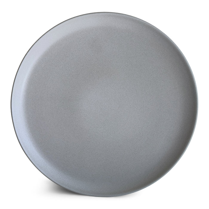 Il Mio Tavolo oversized dinner plate, Grey Salt glaze