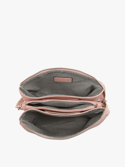 M2056 Izzy Crossbody w/ Guitar Strap: Camel Jen & Co.