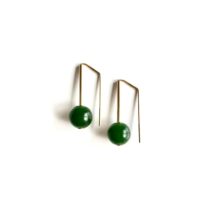 Jade Everyday Earrings - ships directly from maker