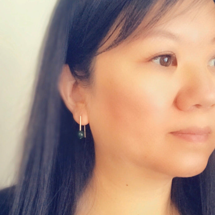 Jade Everyday Earrings - ships directly from maker