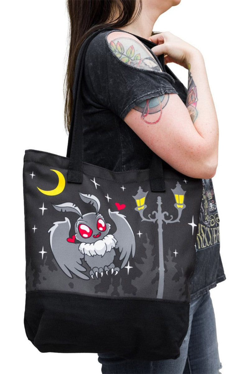 Cute Mothman Canvas Tote Bag