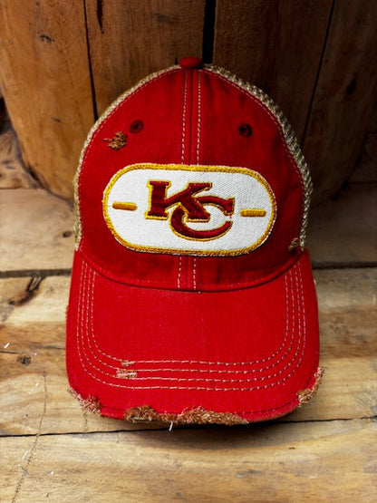 KC distressed snapback Cap