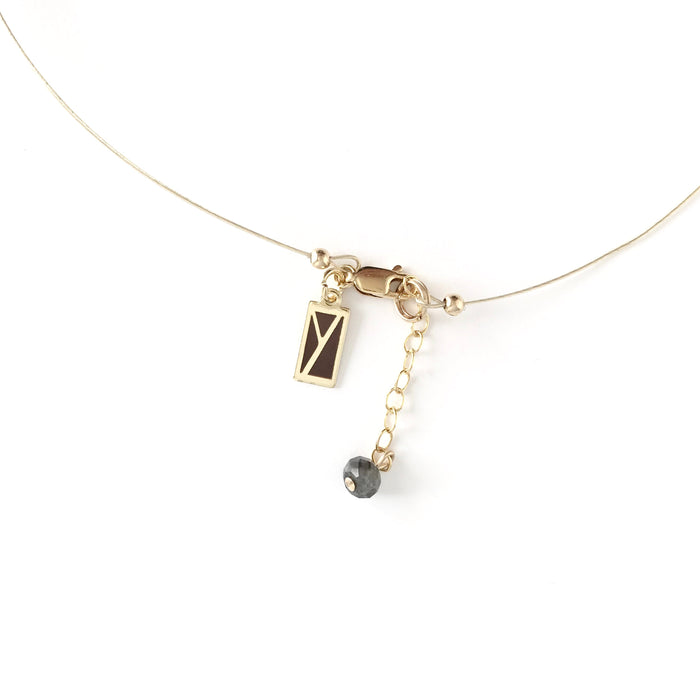 Labradorite Abacus Necklace - ships directly from maker
