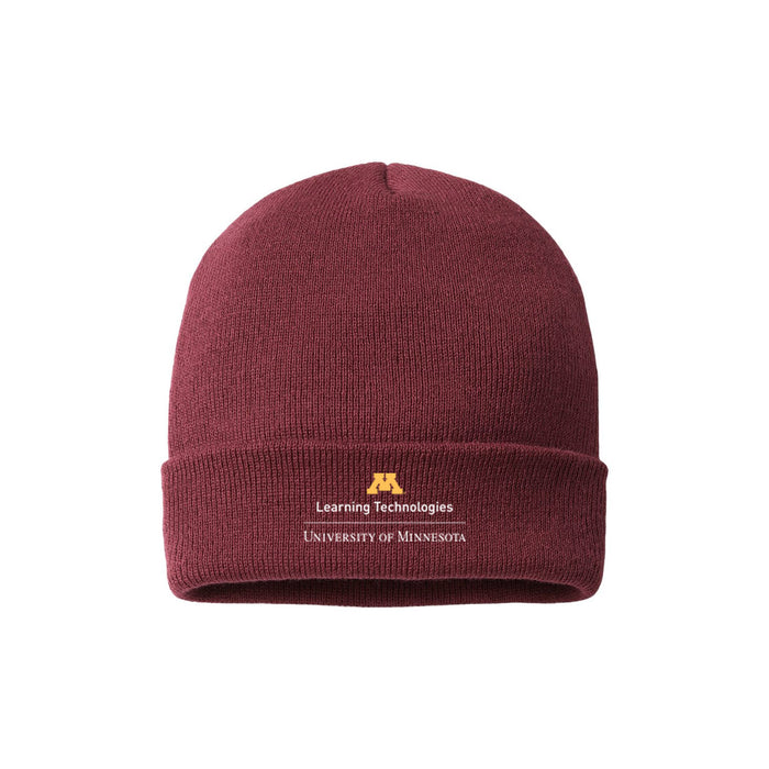 Learning Technologies Cuffed Beanie - ships directly from maker