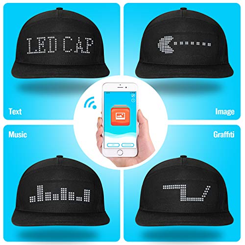 LED Message Hat-TopOnlineBargains.Com