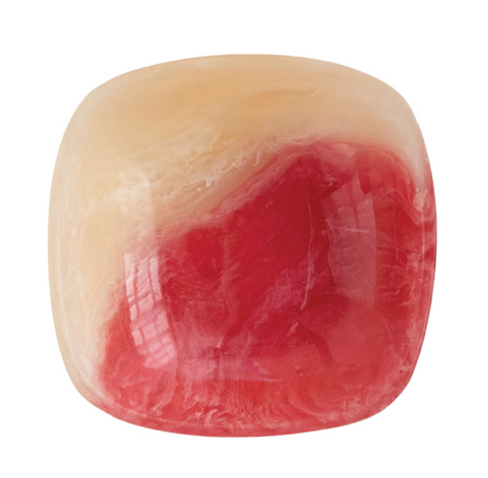 MARBLED RESIN DISH - 4 COLORS