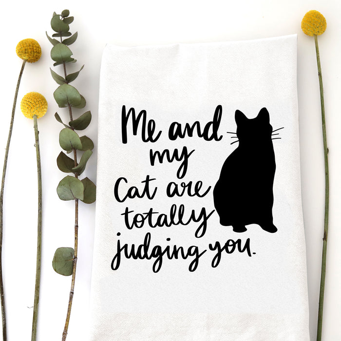 ME AND MY CAT - TEA TOWEL
