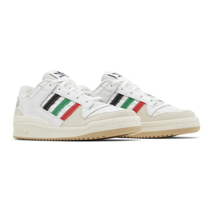 Adidas Men's Forum Low CL ‘Allover Debossed Trefoils’ Shoes – ID7963