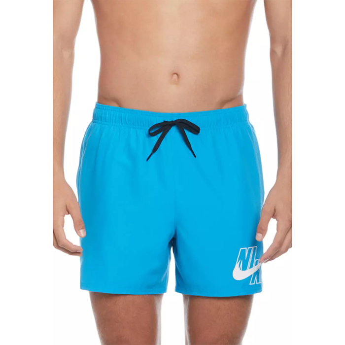 Nike Men’s Logo Lap 5” Volley / Swim Shorts – Laser Blue NESSA566-486