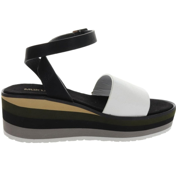 Muk Luks Women's Groove Time Platform Sandal – 1200128-100