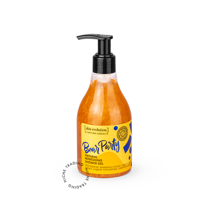 NS. Skin Evolution. Natural Refreshing Shower Gel BEAR PARTY, 260ml