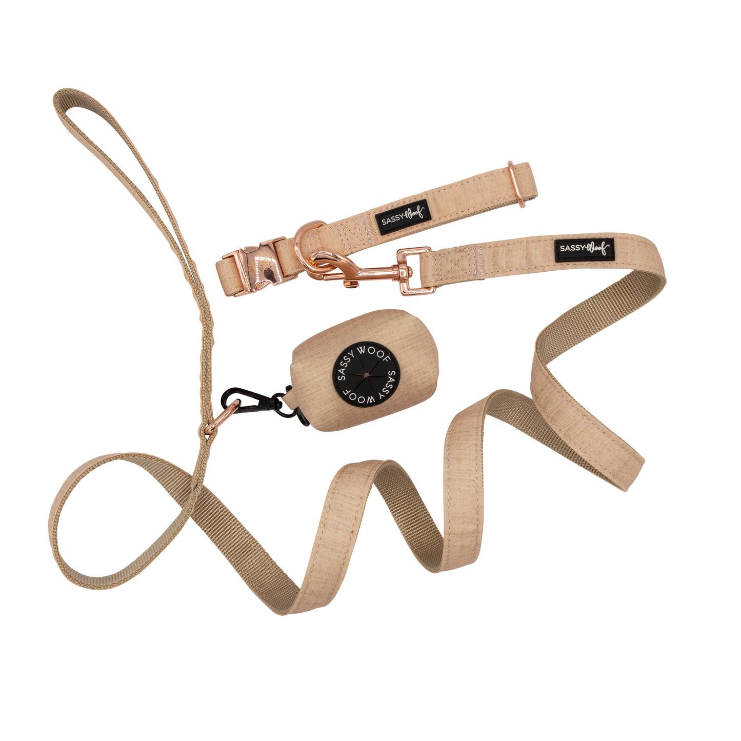Dog Collar Three Piece Bundle - Pinot