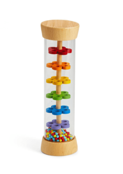 Rainbow Fidget Rain Maker Two's Company rattle
