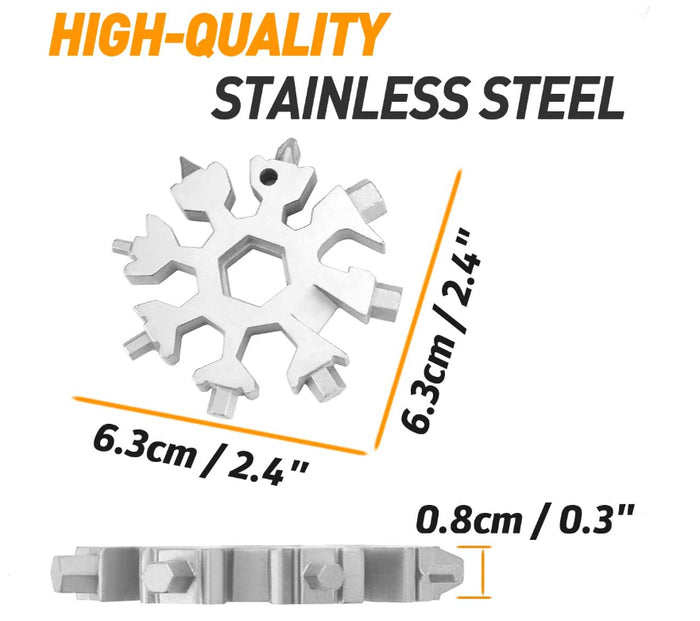 SnowFlake multitool-TopOnlineBargains.Com