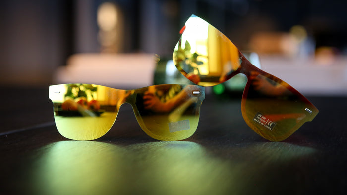 Solbrille m/speilglass