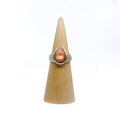 Sunstone rings representing personal power and creativity. Pairs with Moonstone. Shop crystal jewelry now!