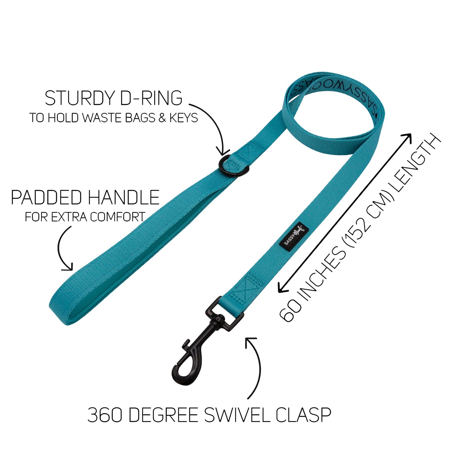 Dog Collar Three Piece Bundle - Neon Blue