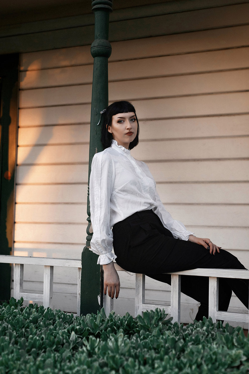 Bateman Button Down Shirt ft. Removable Bow [Unisex]