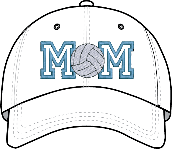VOLLEYBALL MOM - HAT