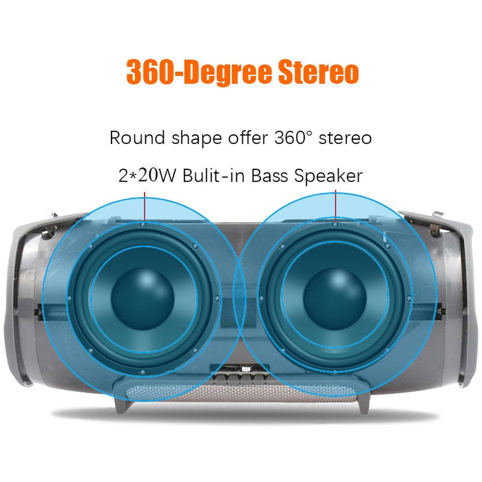 Waterproof Portable Speaker with Bluetooth-TopOnlineBargains.Com